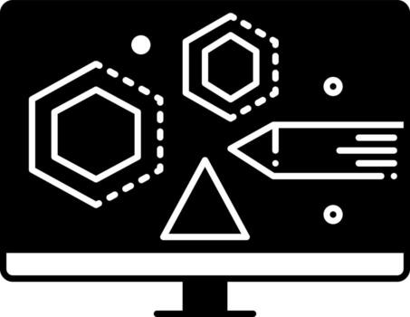 sólido icono para visual diseño vector