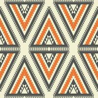 Ethnic southwest colorful pattern. Aztec Navajo colorful geometric shape seamless pattern. Ethnic geometric pattern use for fabric, textile, home decoration elements, upholstery, wrapping, etc. vector