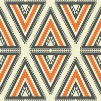 Ethnic southwest colorful pattern. Aztec Navajo colorful geometric shape seamless pattern. Ethnic geometric pattern use for fabric, textile, home decoration elements, upholstery, wrapping, etc. vector