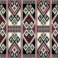 Ethnic geometric pattern. Aztec Kilim geometric shape seamless pattern. Traditional ethnic pattern use for fabric, textile, upholstery, carpet, rug, tapestry, mat, cushion, wallpaper, etc. vector