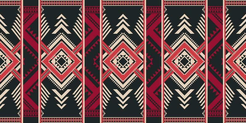 Home flooring decorations ethnic geometric pattern design. Aztec navajo geometric shape seamless pattern. Ethnic southwest pattern use for carpet, rug, mat, tapestry, other textile elements.