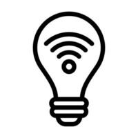 Smart Light Icon Design vector