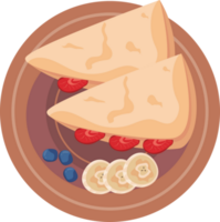 tortillas with fresh fruits png
