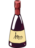 botella de bebida de vino png