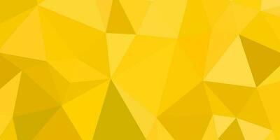 abstract yellow background with triangles vector