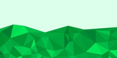 abstract triangles green background. vector illustration.