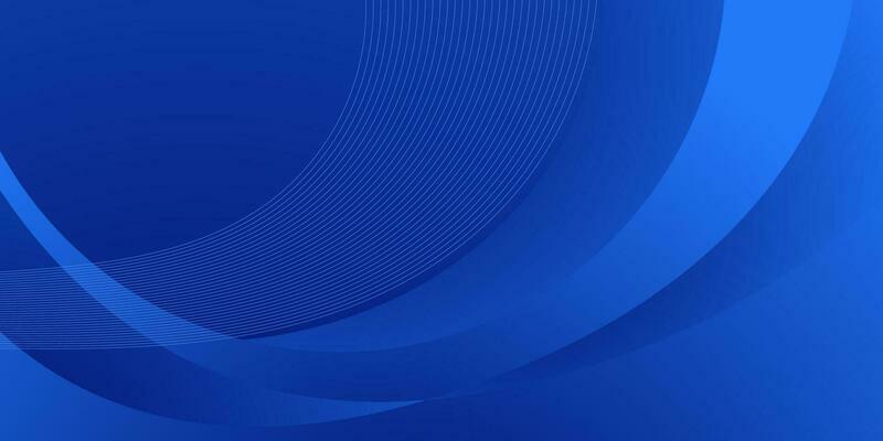 set of abstract blue wave gradient background with lines