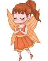 little redhead fairy png