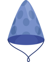 blue party hat png