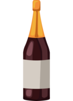 red wine drink bottle png