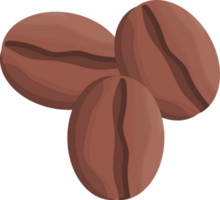 semillas de tostadas de café png