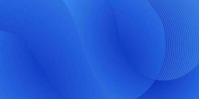 abstract blue wave gradient background vector