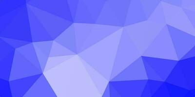 abstract blue geometric background with triangles vector