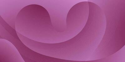 abstract pink wave gradient background vector