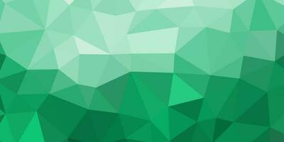 abstract triangles green background. vector illustration.