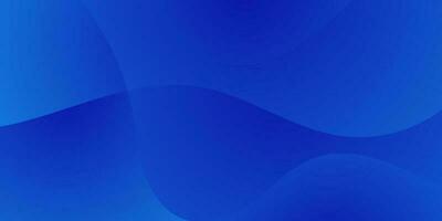 blue wave background for business vector