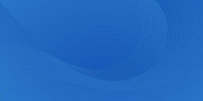 simple abstract blue wave gradient background for business vector