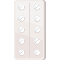 pills in push blister png