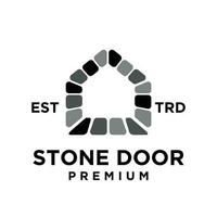 Stone House logo icon design illustration vector