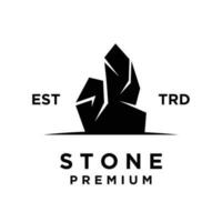 Stone logo icon design illustration vector