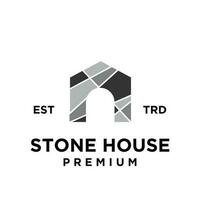 Stone House logo icon design illustration vector