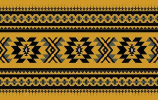 Ethnic pattern vector. Geometric design of American, Mexican, Western Aztec motif striped and bohemian pattern. designed for background,wallpaper,print, carpet,wrapping,tile,batik.vector illustratoin. vector