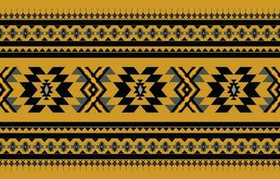 Ethnic pattern vector. Geometric design of American, Mexican, Western Aztec motif striped and bohemian pattern. designed for background,wallpaper,print, carpet,wrapping,tile,batik.vector illustratoin. vector