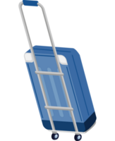 travel suitcase with wheels png