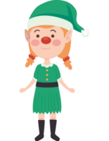 cute elf happy png
