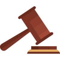 wooden hammer gavel png