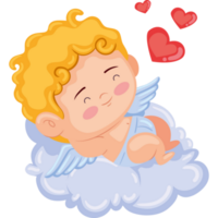 Cupido engel slapen png