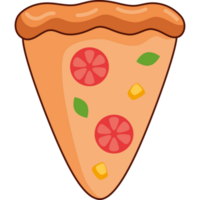 italiensk pizza snabb mat png