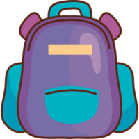 schoolbag purple school supply png