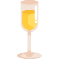 fresh champagne cup drink png