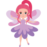 little redhead fairy flying png