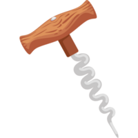 wine corkscrew tool png