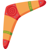 australian wooden boomerang png