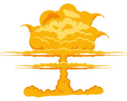 explosion with waves effect png