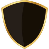 classic golden shield png