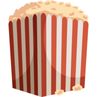 sac pop corn cinéma png