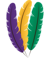 mardi gras feathers png