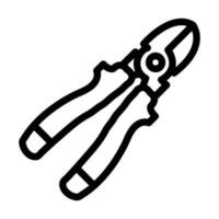 Wire Cutting Icon Design vector