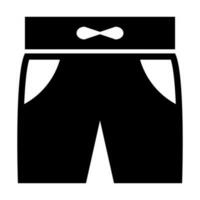 Shorts Vector Glyph Icon Design