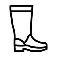 diseño de icono de botas vector