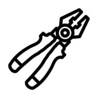 Plier Icon Design vector