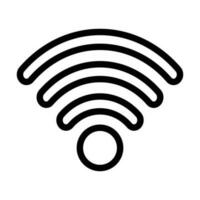 diseño de icono wifi vector