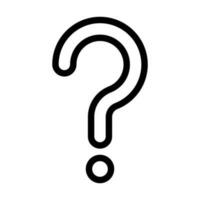 Question Mark Icon Design vector