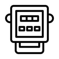 Meter Icon Design vector