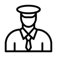 Chauffeur Icon Design vector