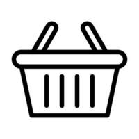 Basket Icon Design vector